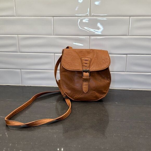 Bp Cognac Crossbody Bag-NWOT - Picture 1 of 11